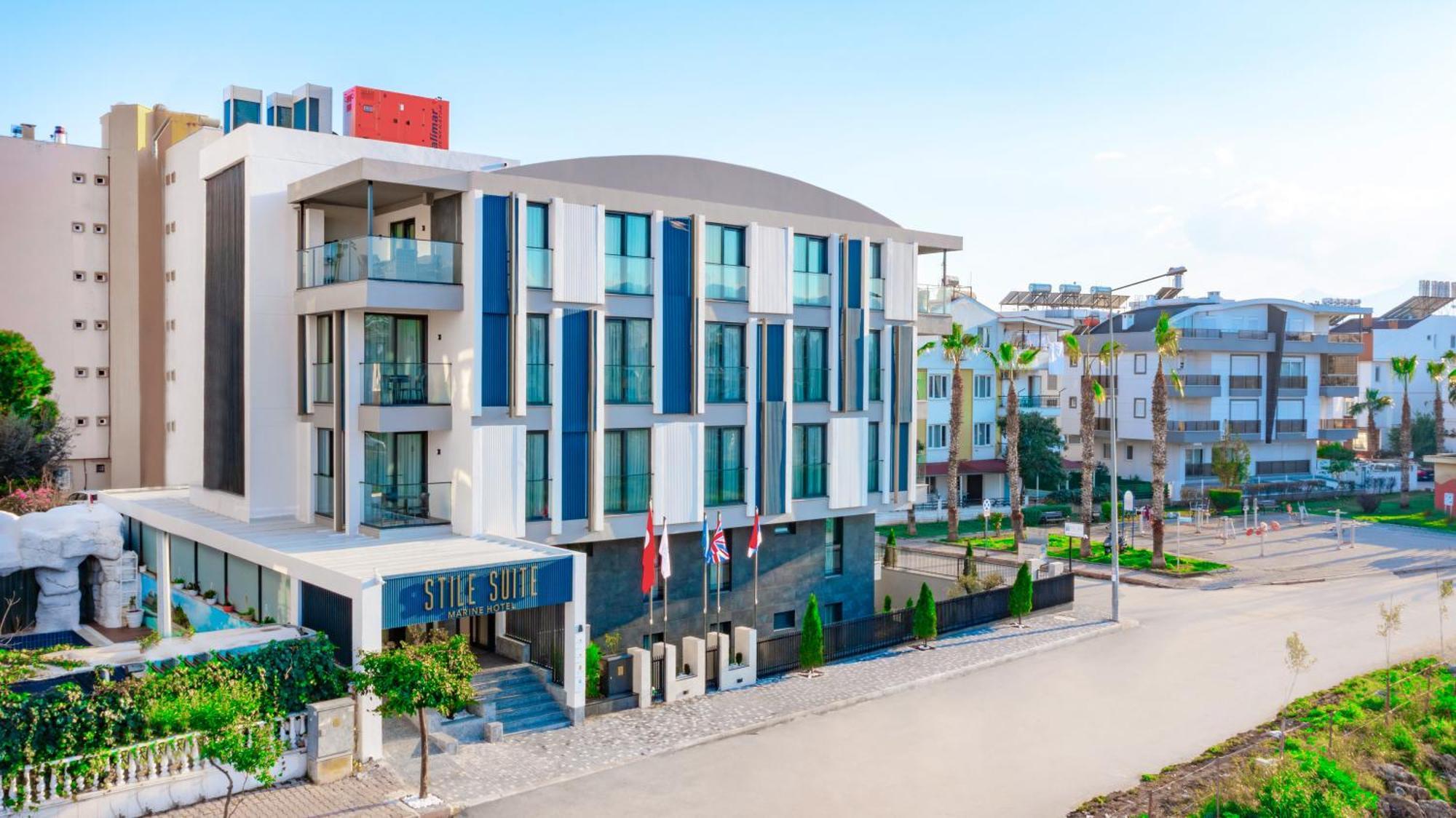 Stile Suite Marine Hotel Antalya Buitenkant foto