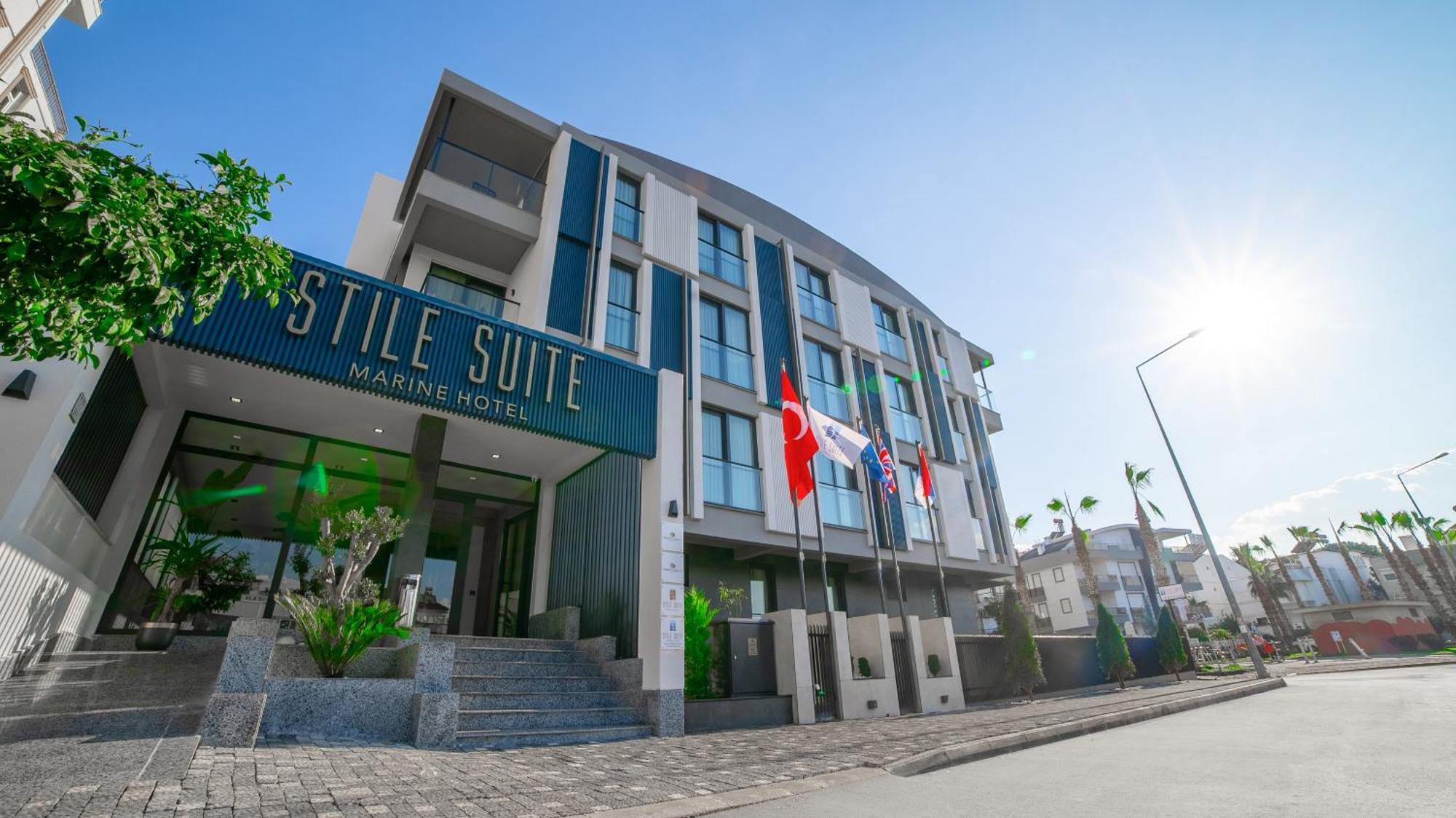 Stile Suite Marine Hotel Antalya Buitenkant foto